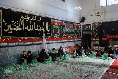 مراسم سينی حضرت قاسم(ع) در اهواز
