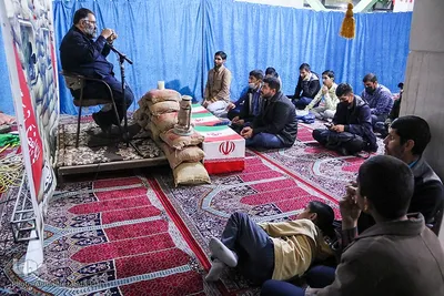 مراسم یادواره شهدا در دانشکده قرآنی شیراز