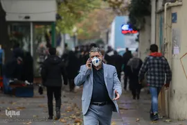 آلودگی شهر تهران، دوشنبه ۱۱ آذر