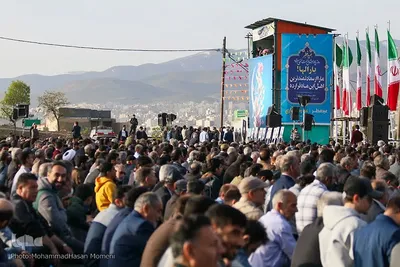 نماز عید سعید فطر در شهرک همدان