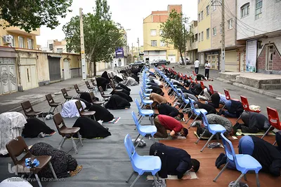 اقامه نماز عید سعید فطر در تبریز