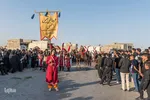 آئین نمادین ورود قافله امام حسین(ع) به دشت کربلا