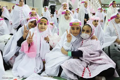 جشن تکلیف ۵ هزار نفری دختران در تبریز
