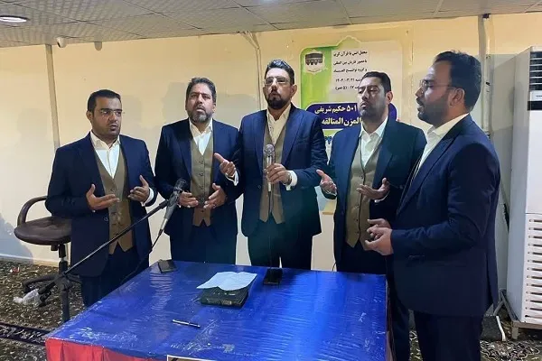 اجرای گروه تواشیح «العباد» در محفل قرآنی مکه + فیلم