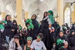 عهد مادران با طفل شیرخوار کربلا؛ فرماندهان جدید تربیت می‌کنیم