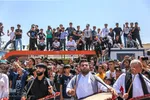 دسته عزاداری روز عاشورا در همدان‎
