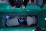 تشییع باشکوه ۸ شهید گمنام در شهرکرد