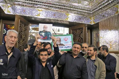 تشییع پیکر سرلشکر شهید مجید خادمی و ۵ تن از شهدای اقتدار در شیراز