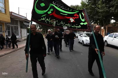 مراسم عزاداری اربعین حسینی در اهر