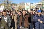 تشییع باشکوه شهید مدافع امنیت در ملایر‎