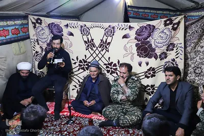 عزاداری حضرت اباعبدالله الحسین(ع) در مناطق عشایری شهرستان اهر