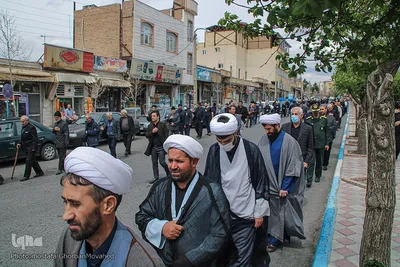 مراسم عزاداری و سوگواری شهادت حضرت علی(ع) در شهرستان اهر