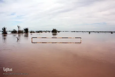  در پی وقوع سیلاب در استان خوزستان، روستاهای بخش بامدژ دچار سیل شدند. 