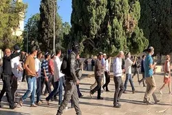 مسجدالاقصی کے قریب صھیونی کھدائی کی سازش