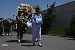 تشییع پیکر شهید سانحه کنارک در تبریز