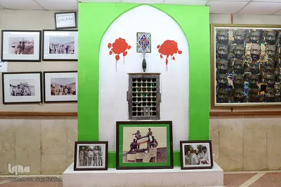 محل دقیقی که در آنجا شهید چمران مورد اصابت خمپاره قرار گرفت و پس از آن به شهادت رسید. 