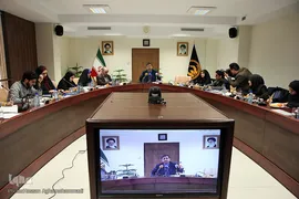 نشست خبری پرویز فتاح، رئیس کمیته امداد امام خمینی(ره) 