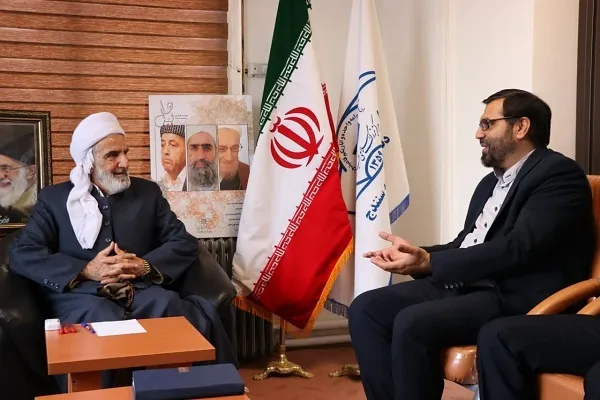 دیدار نوروزی مدیرکل ارشاد کردستان با ماموستا فائق رستمی