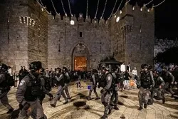 کراچی میں قدس اور مسجد اقصی کی حمایت میں مظاہرہ