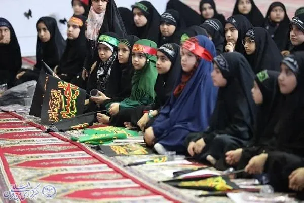 سوگواره مثل زینب« اجتماع دختران دانش آموز دهه هشتادی و نودی» ساری
