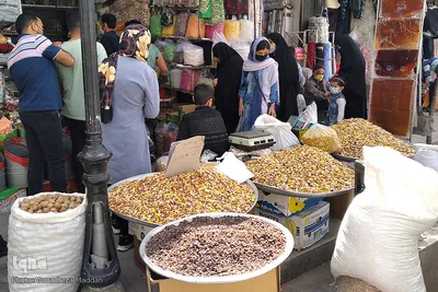 تب و تاب بازار شیراز در آستانه عید نوروز‎‎