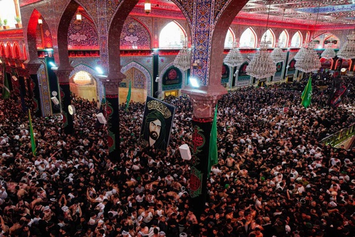 Suasana Haram Imam Husain (as) pada Hari Arbain