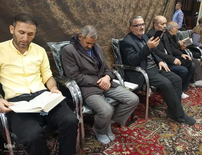 آیین معنوی اعتکاف در شهرستان اهر