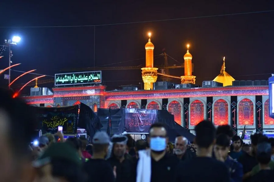 بالصور..من ليالي الأربعين الحسيني في كربلاء