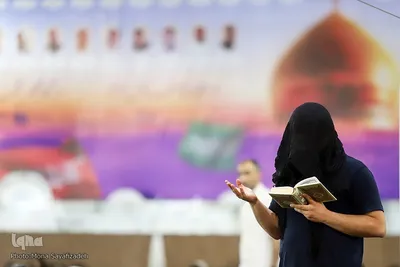 مراسم احیای شب نوزدهم ماه مبارک رمضان در مصلی اهواز