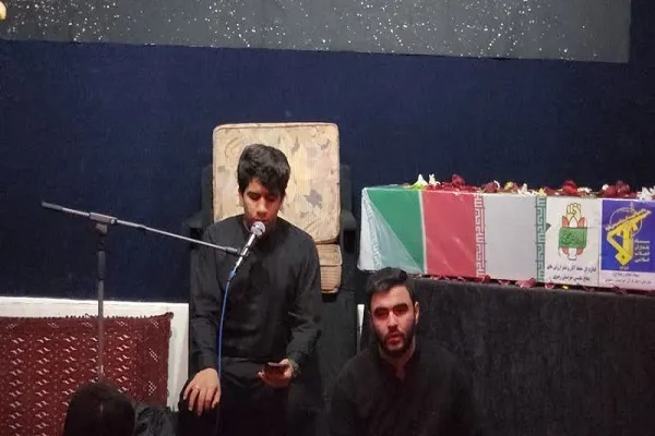 استقبال از شهید گمنام در محفل قرآنی مؤسسه اظهرالجمیل + عکس