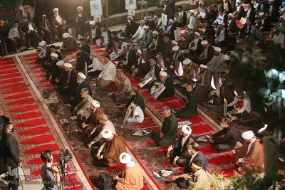 بزرگداشت امام خمینی(ره) در مدرسه فیضیه