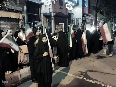 تجمع مردمی در حمایت از رهبر معظم انقلاب اسلامی در اهر