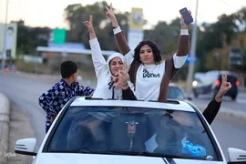 بازگشت مردم جنوب لبنان به خانه پس از آتش بس