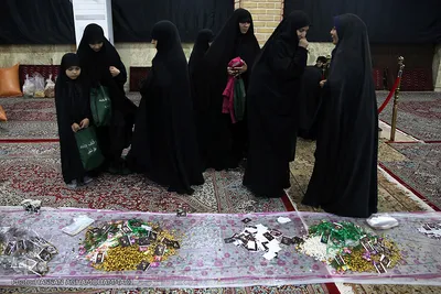 آئین رزق زائر اربعین حسینی در بقعه شیخ طرشتی