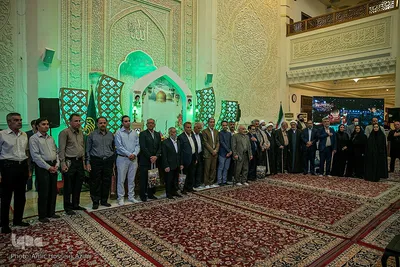 تجلیل از پیشکسوتان هنر و معماری در سومین حرم اهل بیت (ع)