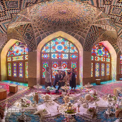 ازدواج در مسجد صورتی