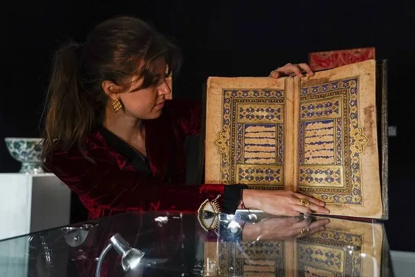 قرآن طلانویسی شده ایرانی در لندن به مزایده گذاشته می‌شود