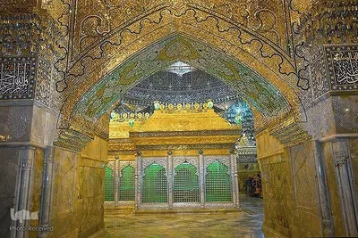 حرم مطهر و نورانی امام حسن عسگری (ع) در سامرا