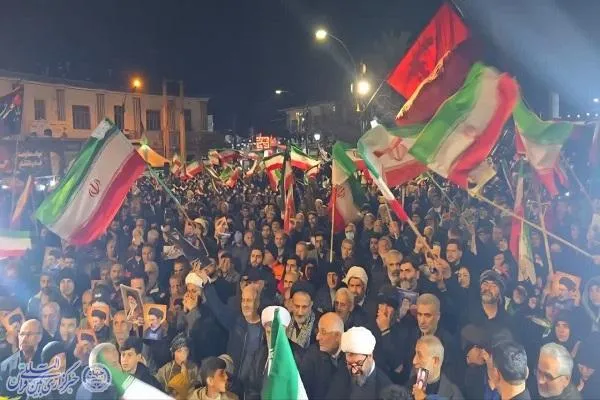 بیست و پنجمین شب تجمع مردم ولایتمدار و انقلابی شهرستان بابلسر‌