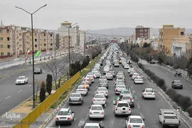 راهپیمایی خودرویی 22 بهمن 1400 - سمنان