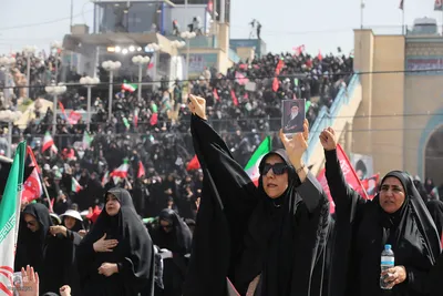 مراسم وداع با رهبر شهید انقلاب در مصلی امام خمینی (ره)
