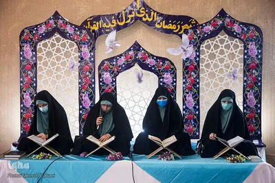 محفل انس با قرآن در جوار شهدای گمنام محله ابوذر