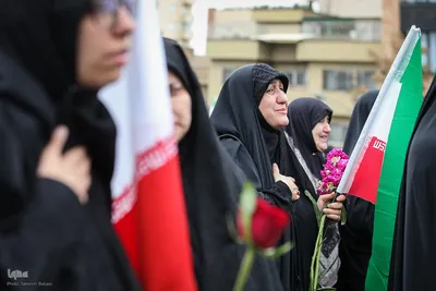 مراسم تشییع و خاکسپاری پیکر مطهر