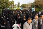 برگزاری مراسم نیایش در گلستان شهدای اصفهان به نیت پیروزی مقاومت فلسطین