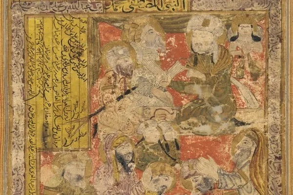 تصویر نمادین غصب خلافت امیرالمومنین(ع) در نگاره «نسب‌شناسی پیامبر(ص)»