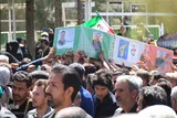 آیین تشییع پیکر مطهر شهیدان اورادی و میری در بیرجند