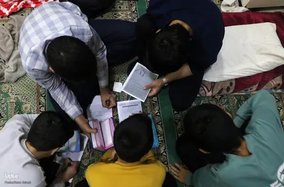 مراسم اعتکاف در مسجد ملااسماعیل یزد
