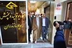 نشست نماینده ولی فقیه در مازندران با مدر کل صدا و سیمای مازندران