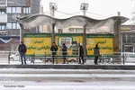 بارش سنگین برف در تبریز‎