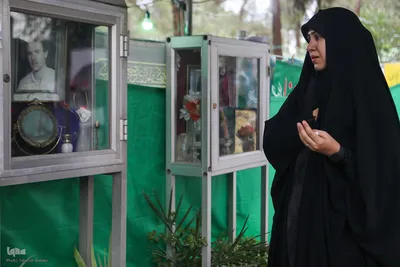 مراسم پرفیض دعای عرفه در گلزار شهدا تهران